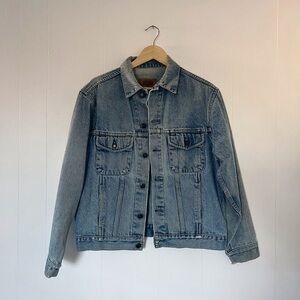 Vintage Gap Distressed Denim Jacket